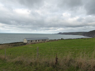 Coastal scenery in Wales