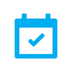check mark calendar icon