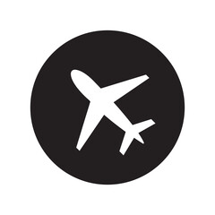 airplane button icon