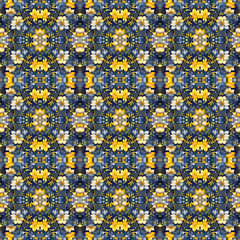 mix seamless pattern for textile design