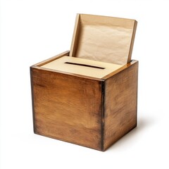 Generic Ballot Slotted View Frame Election Day Wooden