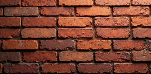 Obraz premium Stacked bricks background texture, rough surface, wall, construction, aged