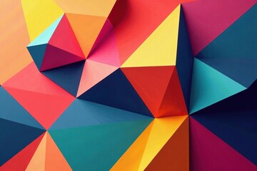 Abstract geometric shapes, interwoven flawlessly , background, texture, graphic