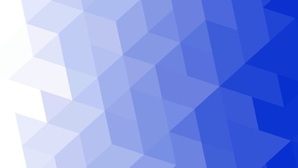 Abstract background with overlapping polygonal shapes in shades of blue, creating a transparent and modern effect. Ideal for tech, corporate, or creative design projects