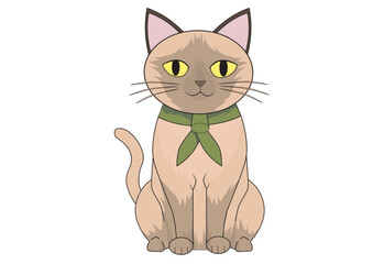 Cat vector icon