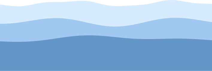 Abstract blue wave layers creating a calming ocean-inspired pattern.