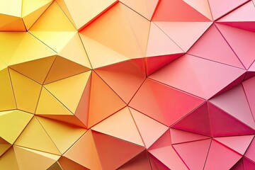 A close up of a textured geometric polygonal surface design