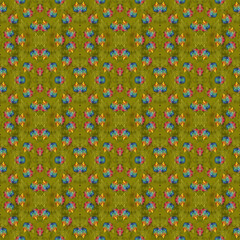 mix seamless pattern for textile design