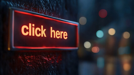 Urgent payment request in phishing email disguised as official bank notice with click here button