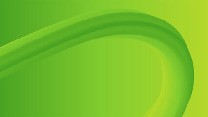 Gradient background. Colorful abstraction. Minimalism. Fake 3D. Green color. Vector illustration EPS10