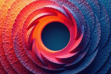 Symmetrical array of overlapping circles creating a dynamic visual effect, monochrome, graphic