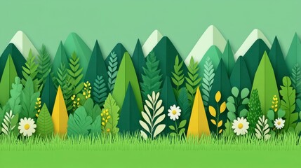 Obraz premium Concept design showing net zero emissions for the environment, highlighting the balance between industrial development and nature conservation through sustainable practices, reducing pollution and