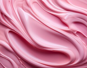 Obraz premium abstract pink cosmetic cream texture skincare beauty background and luxury concept
