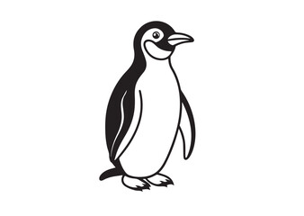 Naklejka premium Penguin vector illustration