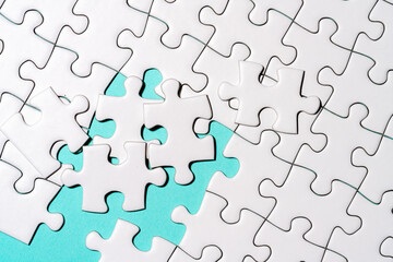 Fototapeta premium Jigsaw Puzzle
