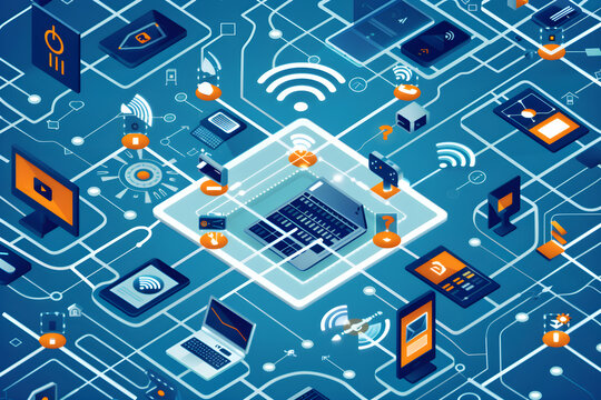 A Detailed Representation of Wi-Fi Troubleshooting in a Network of Connected Devices