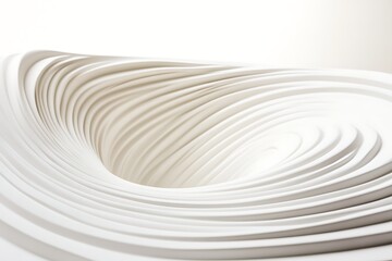 Abstract Architectural Design in White