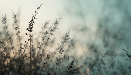 Windswept grasses dance in the gentle breeze nature's palette at sunset photography outdoor serenity close-up view tranquil beauty