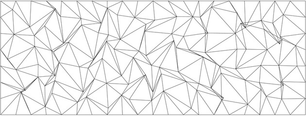 Abstract geometric chaos pattern featuring intricate triangular network design for modern art and graphic applications.