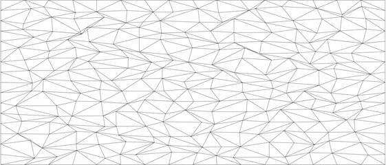 Chaotic geometric pattern of intersecting lines and triangles for design and backgrounds.