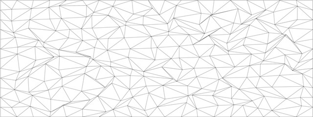 Abstract geometric pattern with irregular triangles for modern design.