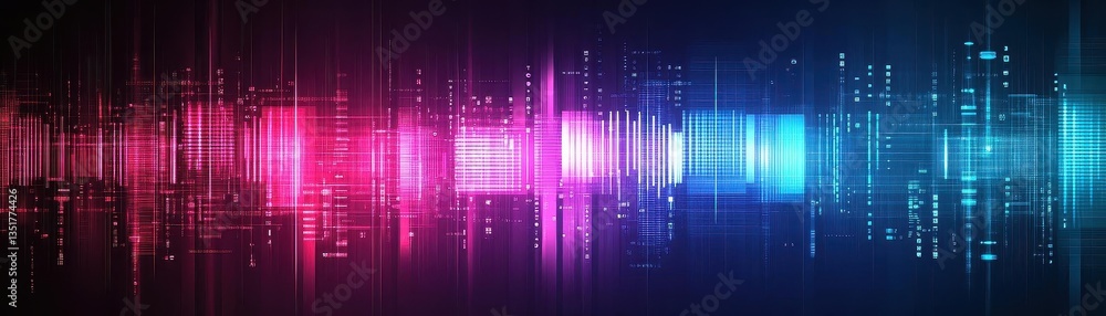 Aufkleber colorful abstract digital background with a blend of vibrant colors in an artistic and modern design