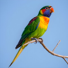 Obraz premium blue and yellow macaw