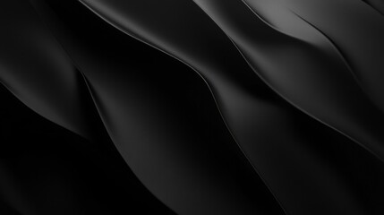 Obraz premium Abstract black wave texture background design.