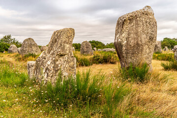 Menhirs in Carnac, France