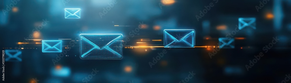 Aufkleber Abstract background featuring blue and white lines creating a dynamic and engaging visual composition