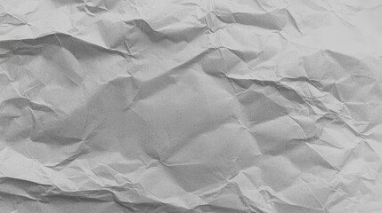 Fototapeta premium Crumpled White Paper Background for Creative Design and Digital Art Projects