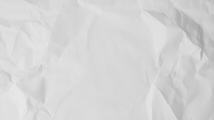 Fototapeta premium Textured White Wrinkled Paper Background for Creative Design and Art Projects