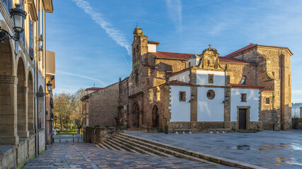 Church of San Antonio de Padua in the city of Aviles, Asturias
