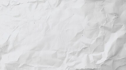 Obraz premium Crumpled White Paper Texture for Background and Design Use in Various Projects