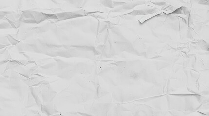 Obraz premium Textured Crumpled White Paper Background for Artistic and Creative Projects
