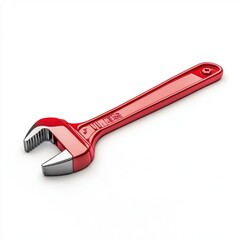 Obraz premium Pneumatic wrench, isolate on a pure white background 