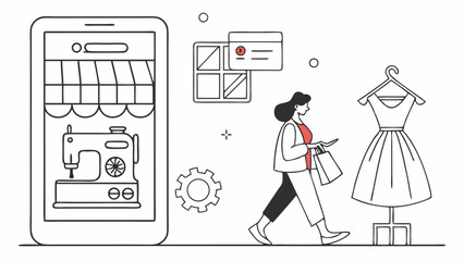 Stylish Woman in Profile with Striped Hat Against Vibrant Background