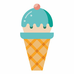 Ice-cream vector illustration 