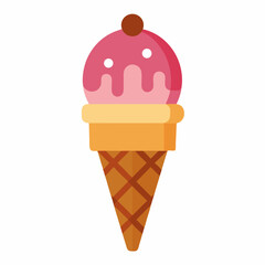 Ice-cream vector illustration 