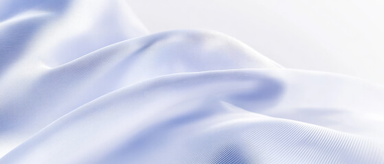 Obraz premium Smooth White Fabric Texture