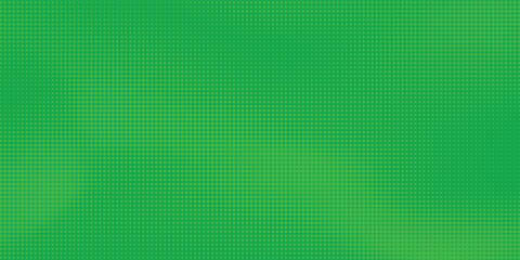 Dots halftone green color pattern gradient texture with technology digital background. Dots pop art comics with nature  dotted arts