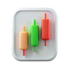 vector illustration of a set of colored markers