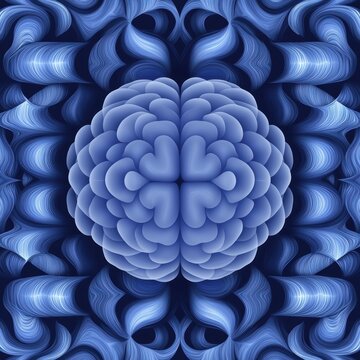 Seamless pattern of AI-driven quantum neuro-resonance transmitters, futuristic brainwave connectivity enhancers, and cybernetic cognition optimization chips