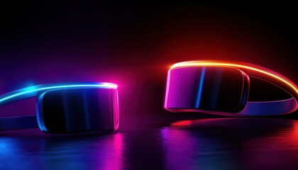 Seamless pattern of AI-powered quantum EEG headbands, glowing brainwave sensors, and synaptic connectivity trackers, sleek and futuristic