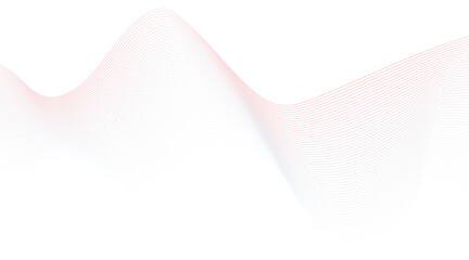 Abstract colorful wave vector banner template dynamic flowing wave lines design element. Technology abstract lines on white background.