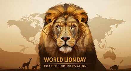 World Lion Day: Global Conservation Awareness for Majestic Wildlife