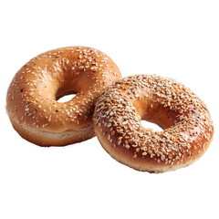 Two Sesame Bagels