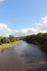 Fototapeta premium River Wye and the Wye Valley