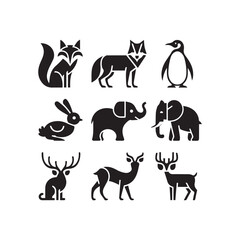 set of animals