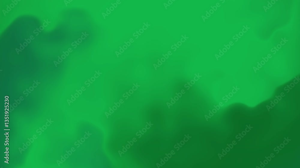 Poster abstract green background with smooth gradient